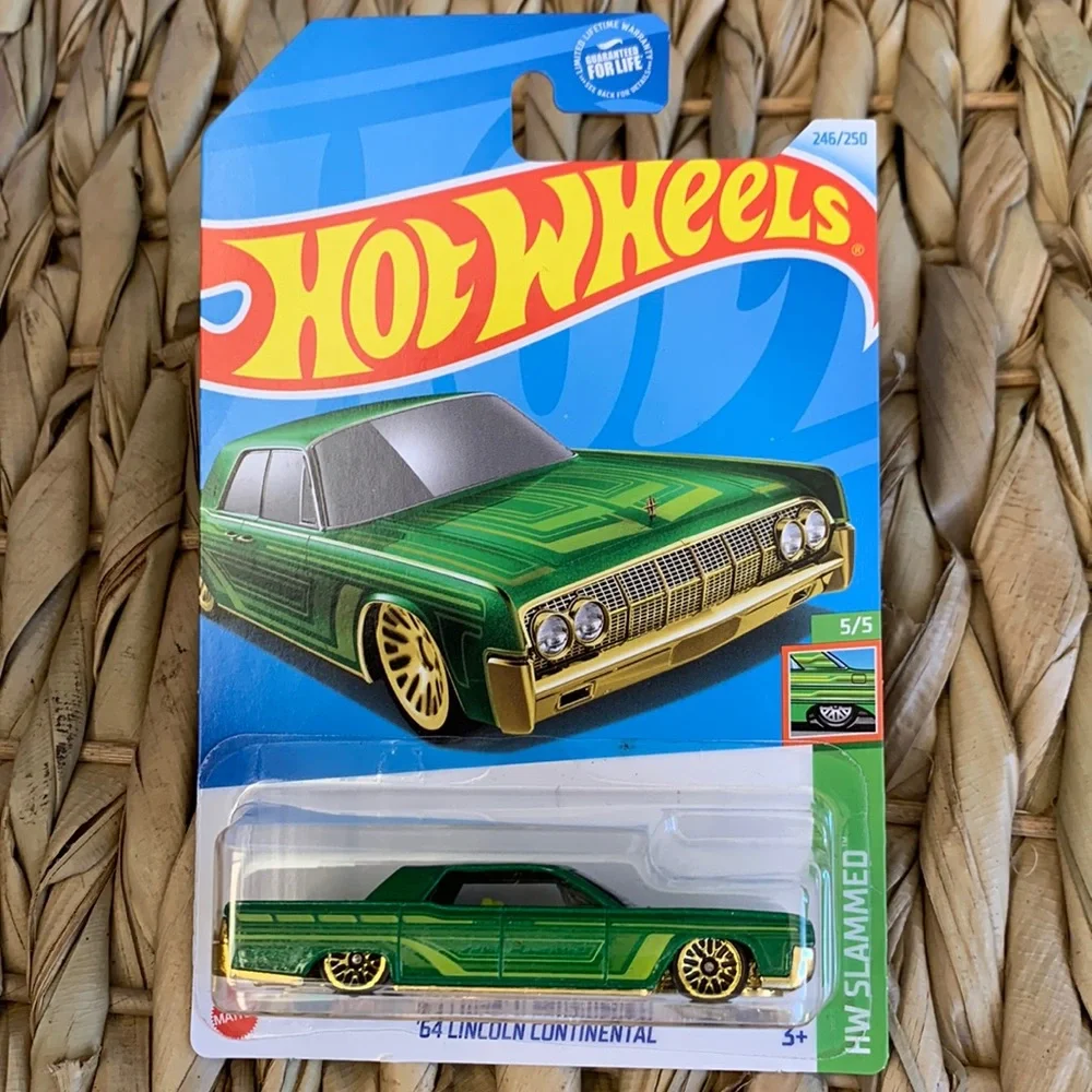 1964 Lincoln Continental Hot Wheels Green Car HW 2024 Dollar General Exclusive